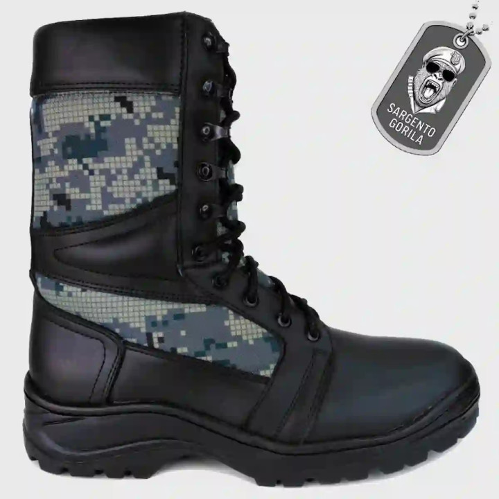 Bota táctica GN SGT106V Piel Sargento Gorila Perfil