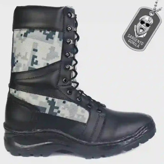 Bota táctica GN SGT106G Piel Sargento Gorila Gris