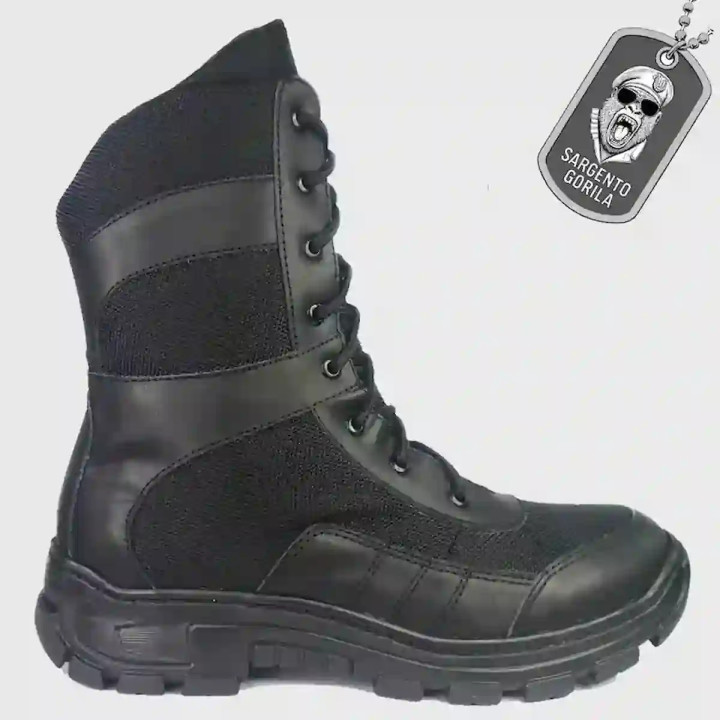 Bota táctica SGT105 Piel Sargento Gorila