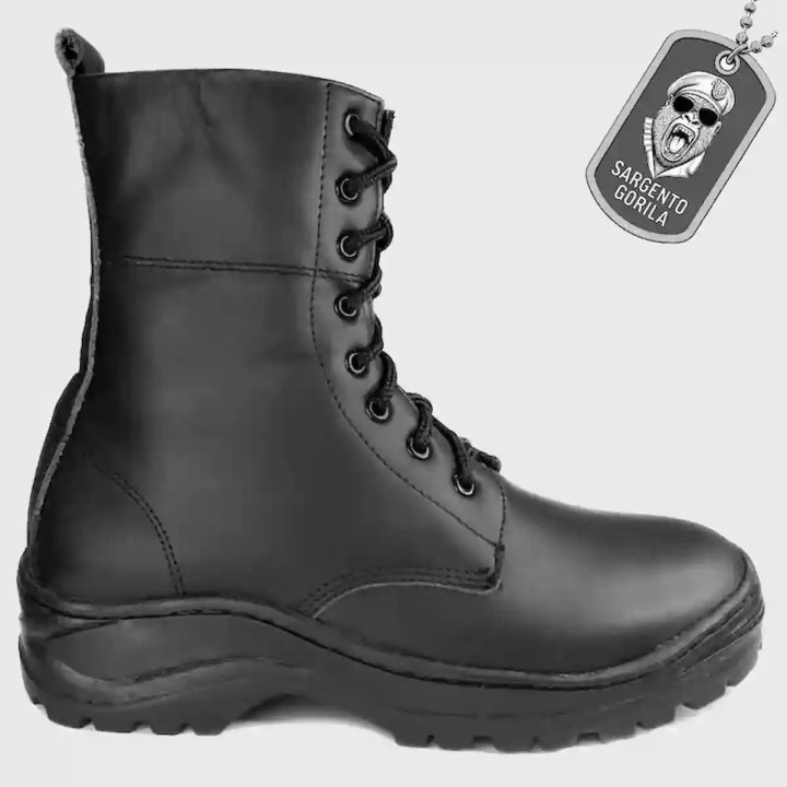 Bota táctica SGT107 Piel Sargento Gorila