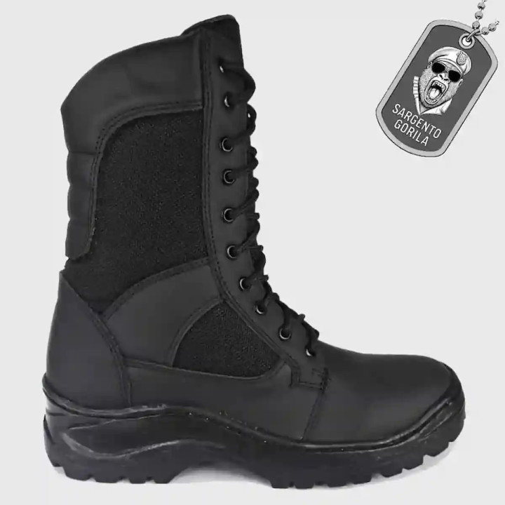 Bota táctica SGT111 Piel Sargento Gorila
