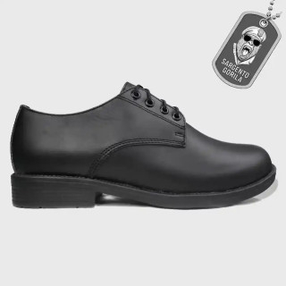 Calzado de presentación SGV101PN Piel Negro Sargento Gorila