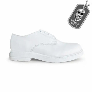 Calzado de presentación SGV101PB Piel Blanco Sargento Gorila
